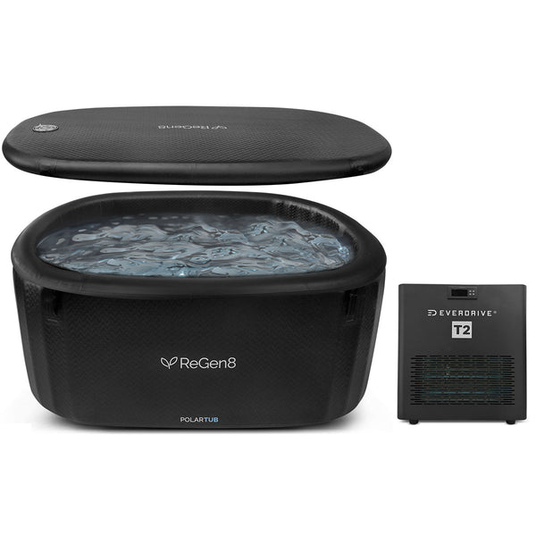 Regen8 505L Ice Bath with 510W 2°C Chiller PolarTub T2