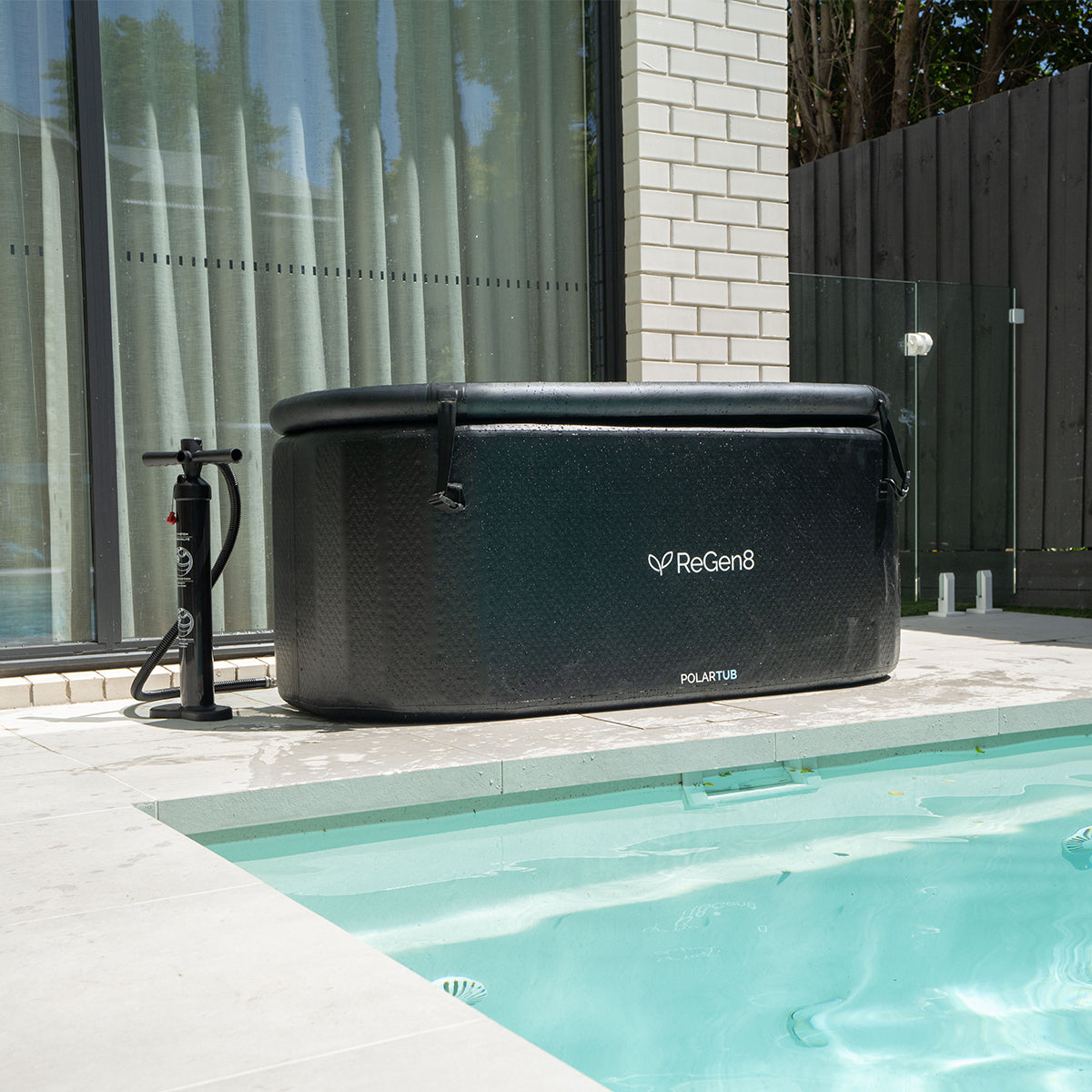 Regen8 505L Ice Bath with 510W 2°C Chiller PolarTub T2