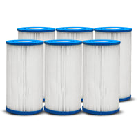 Everdrive Ice Bath Water Chiller Replacement PET Filters (6 Pack, Suits T1 and T2)