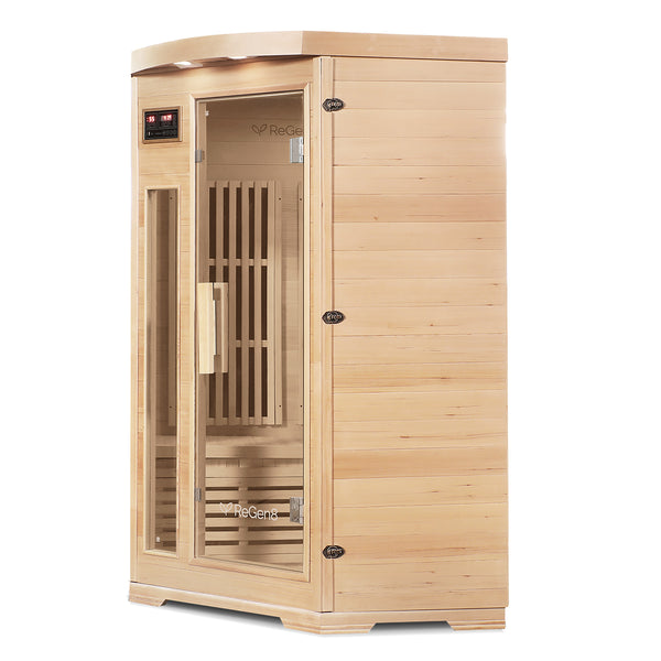 ReGen8 Duo Corner – 2 Person Infrared Sauna