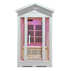 ReGen8 Duo Outdoor – 2 Person Infrared Sauna (White)