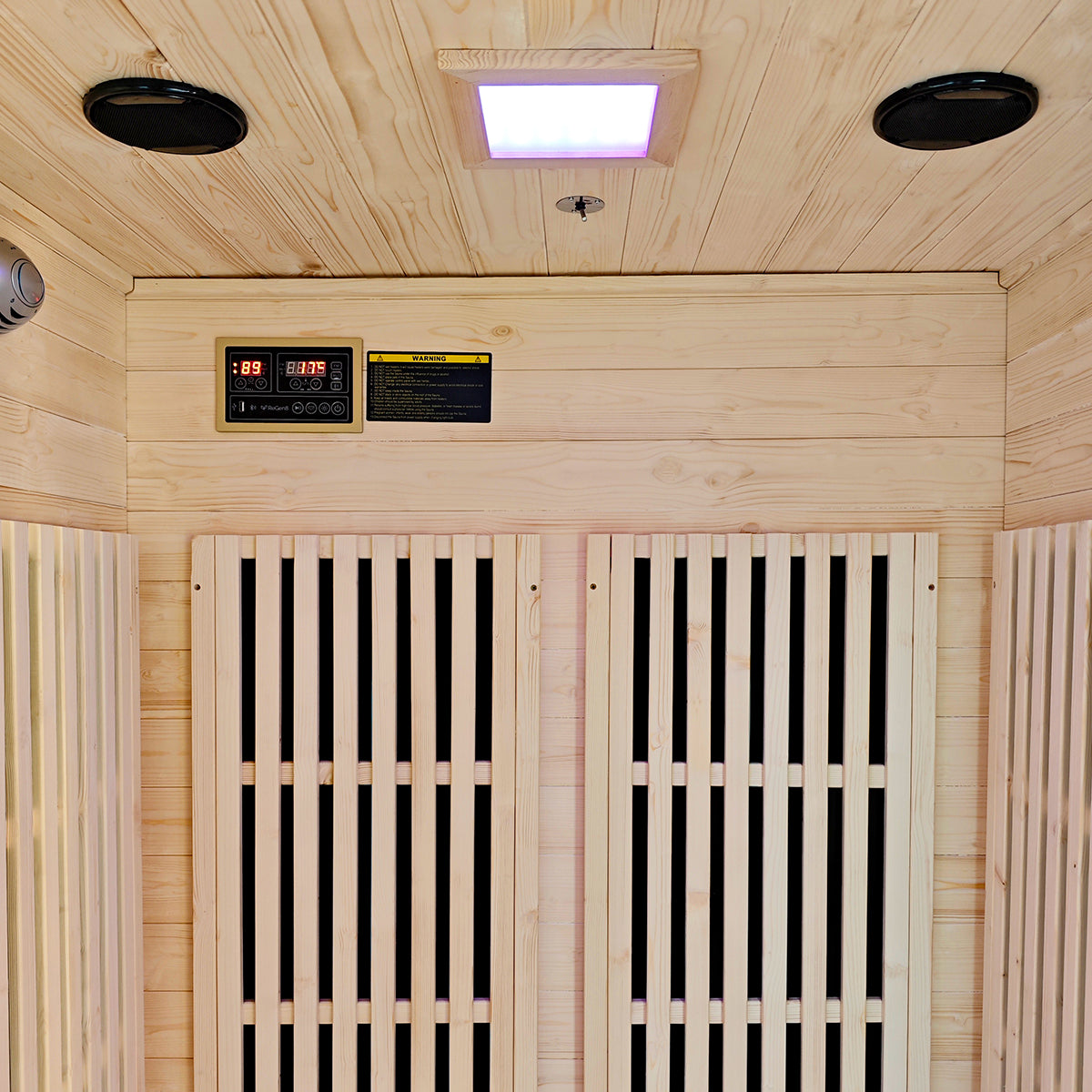 ReGen8 Duo Outdoor - 2 Person Infrared Sauna (Natural)