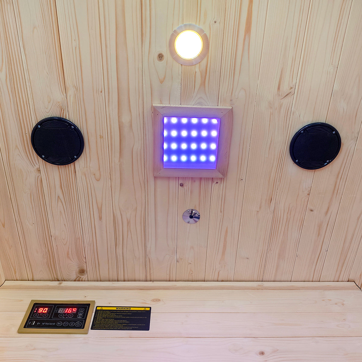 ReGen8 Duo Outdoor - 2 Person Infrared Sauna (Natural)