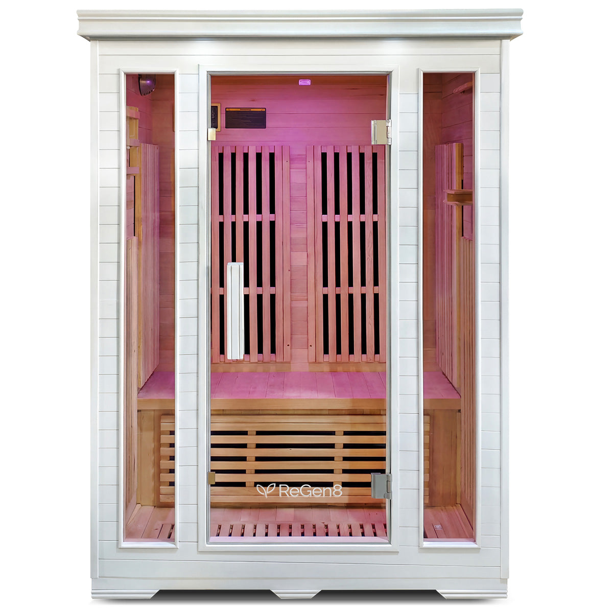 ReGen8 Duo Indoor - 2 Person Infrared Sauna (White)