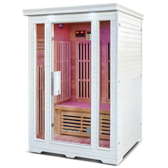 ReGen8 Duo Indoor - 2 Person Infrared Sauna (White)