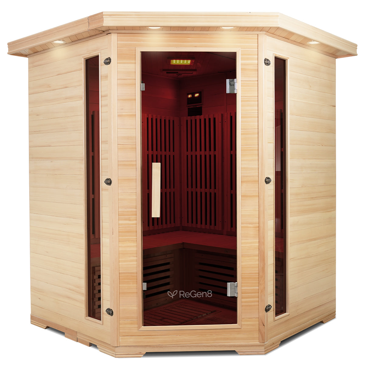 Regen8 Quadro Corner - 4 Person Infrared Sauna