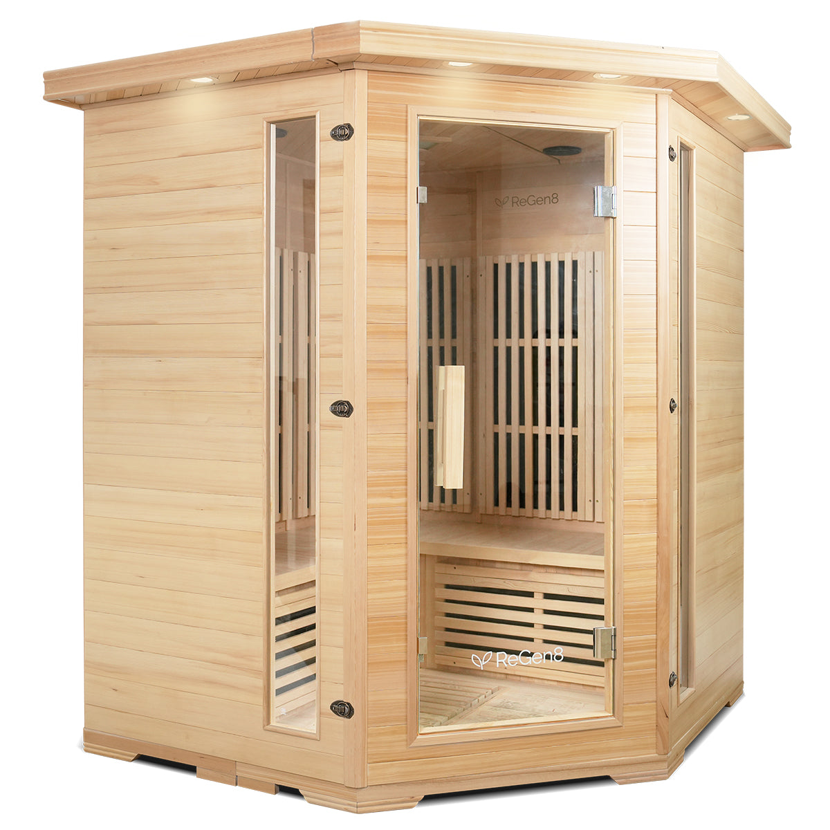 Regen8 Quadro Corner - 4 Person Infrared Sauna