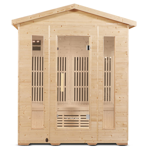 ReGen8 Quadro Outdoor - 4 Person Infrared Sauna (2025)
