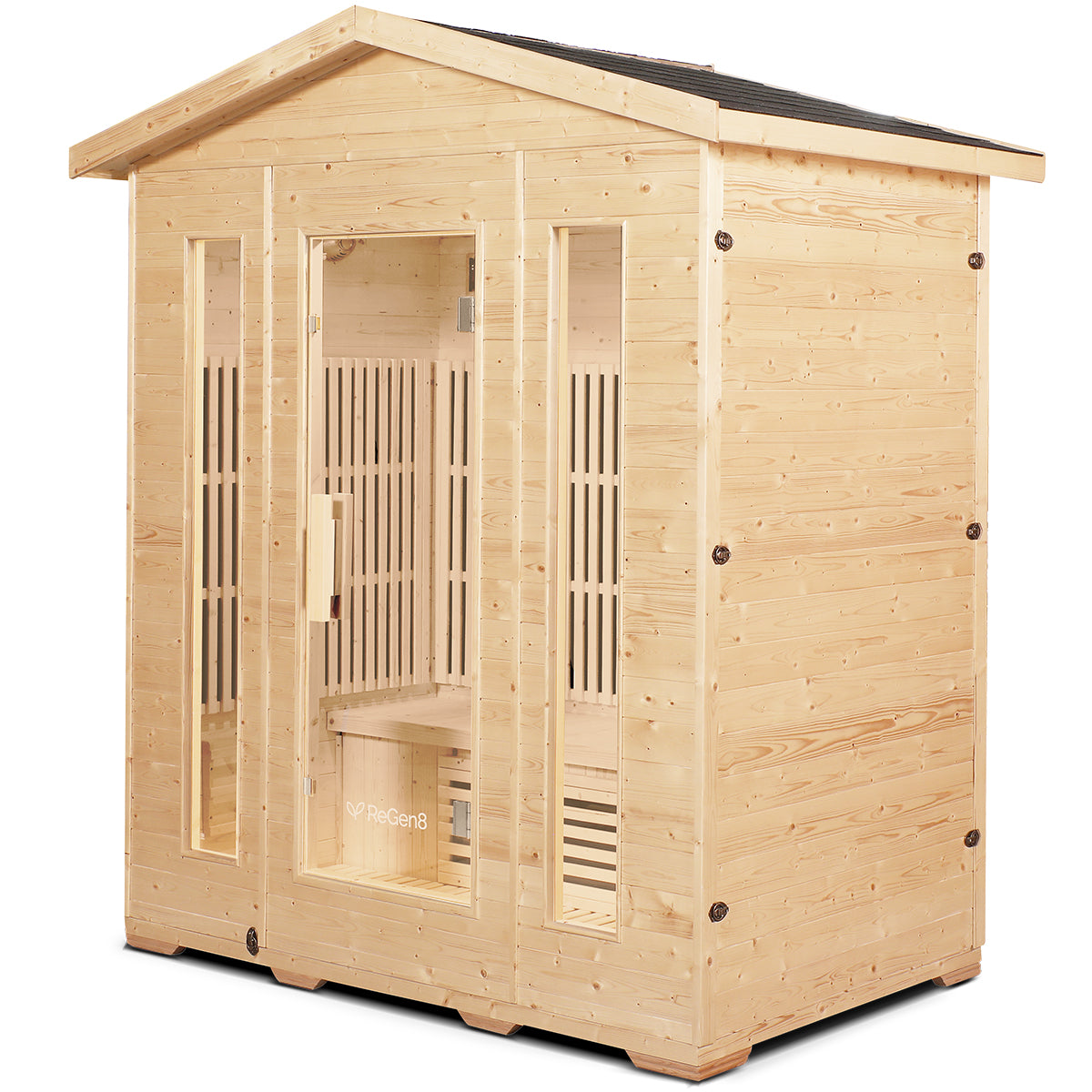 Regen8 Quadro Outdoor - 4 Person Infrared Sauna