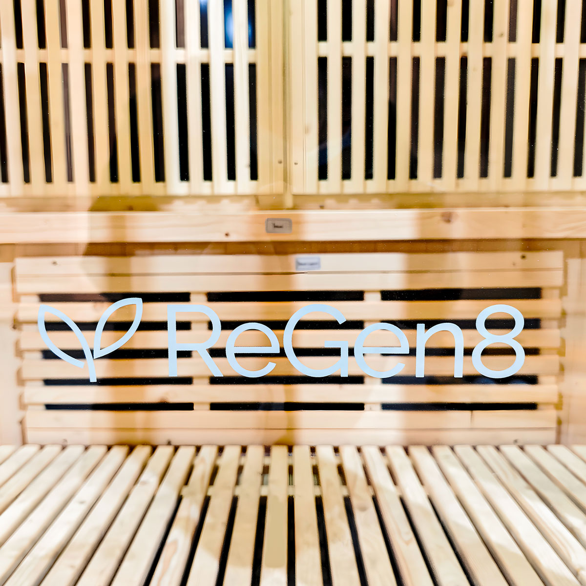 ReGen8 Quadro Outdoor - 4 Person Infrared Sauna (Natural)