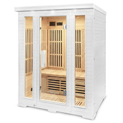 ReGen8 Trio Indoor - 3 Person Infrared Sauna (White)