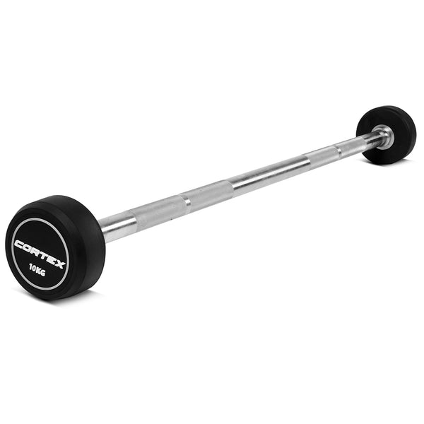 CORTEX Alpha Series Fixed Barbell Set 100kg + Stand