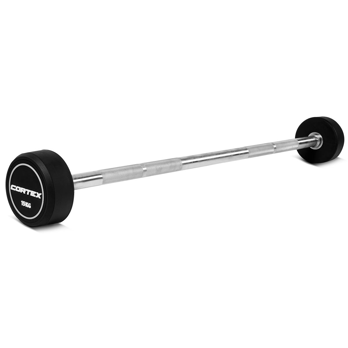 CORTEX Alpha Series Fixed Barbell Set 100kg + Stand