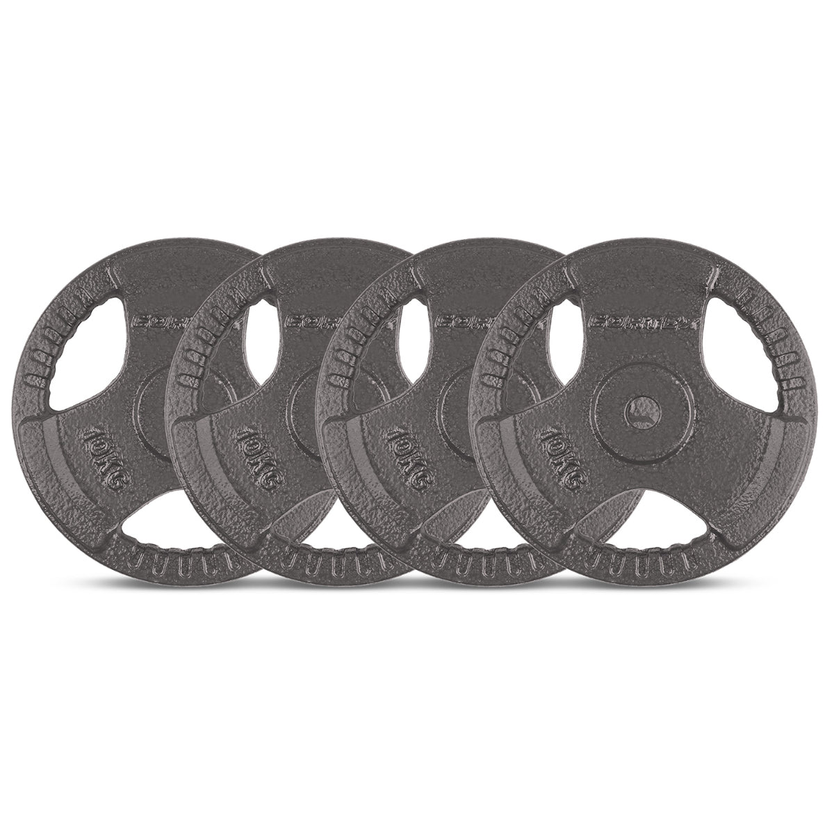 SR-10 Squat Rack Package + 90kg Standard Tri-Grip Weight Plates Package