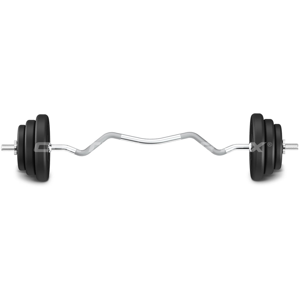 Argos curl bar and weights online