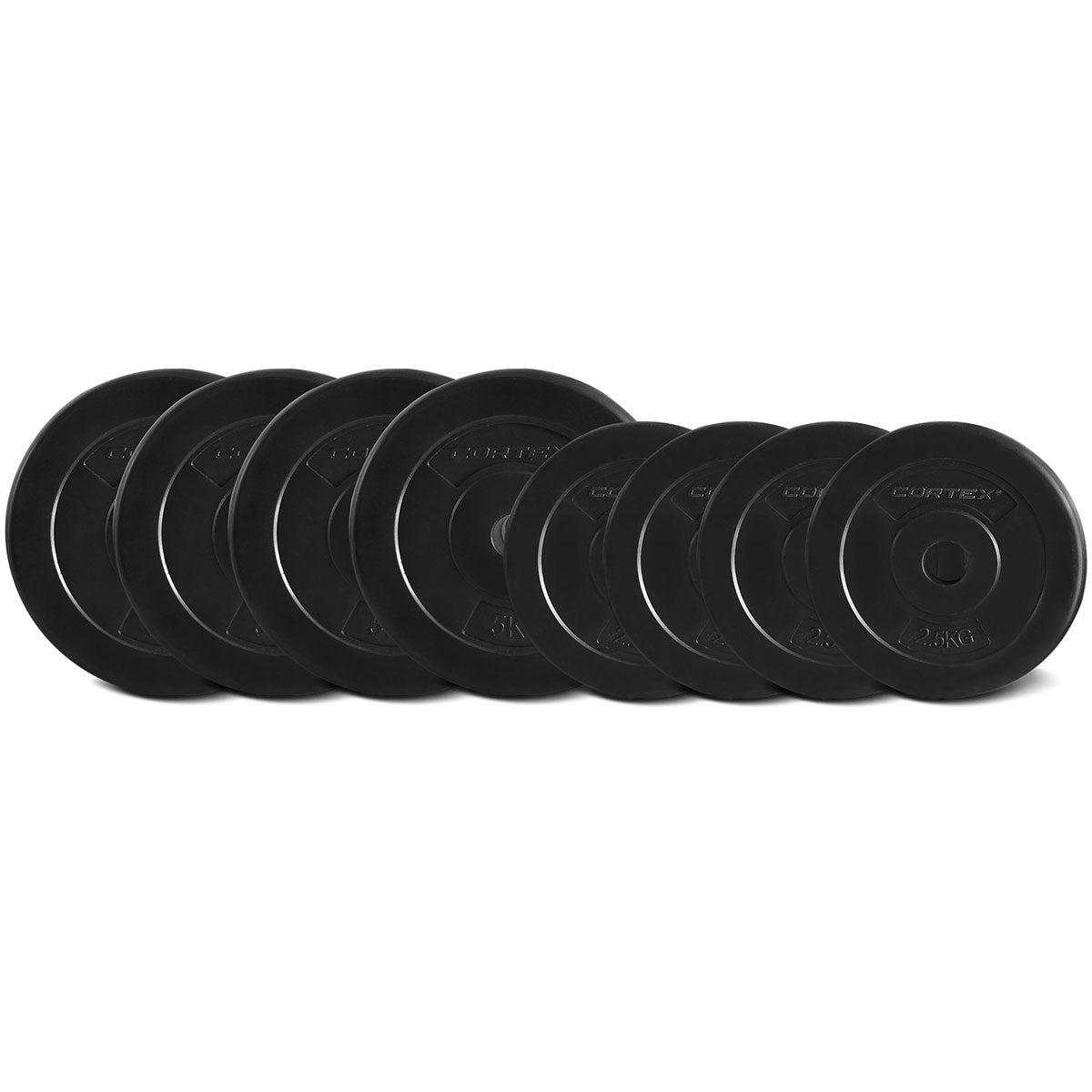 CORTEX 35kg EnduraShell Dumbbell Weight Set