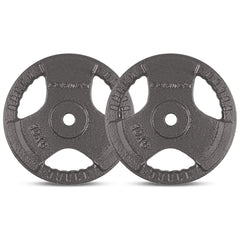 CORTEX 10kg Tri-Grip 25mm Standard Plates (Pair)
