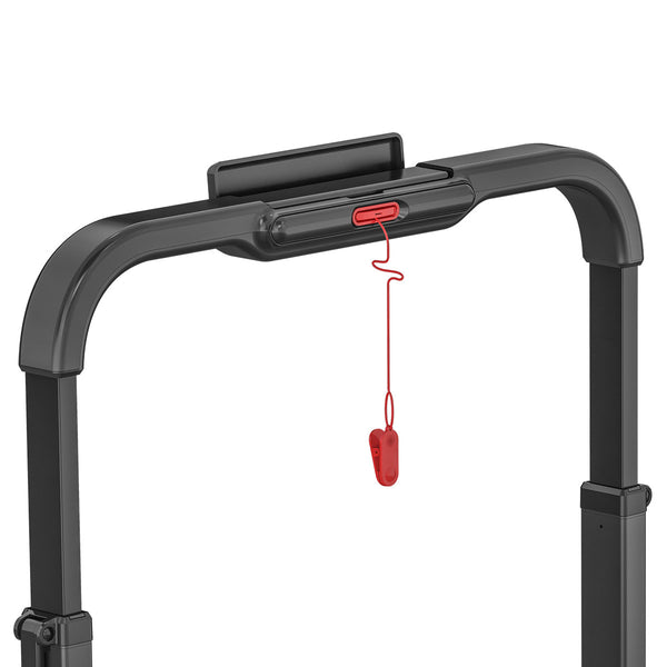 V-Fold Treadmill with ErgoDesk Automatic Standing Desk 1800mm (White)