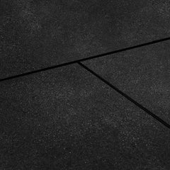 CORTEX 10mm Commercial Bevelled Edge Rubber Gym Tile Mat (1m x 1m) Pack of 9