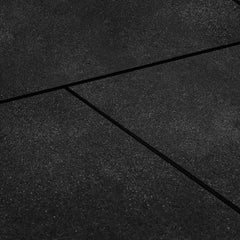 CORTEX 15mm Commercial Bevelled Edge Rubber Gym Tile Mat (1m x 1m) Pack of 64