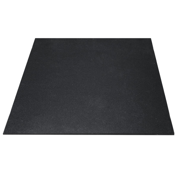 CORTEX 10mm Commercial Bevelled Edge Rubber Gym Tile Mat (1m x 1m) Pack of 16