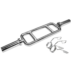 CORTEX Olympic Tricep Bar with Spring Collars