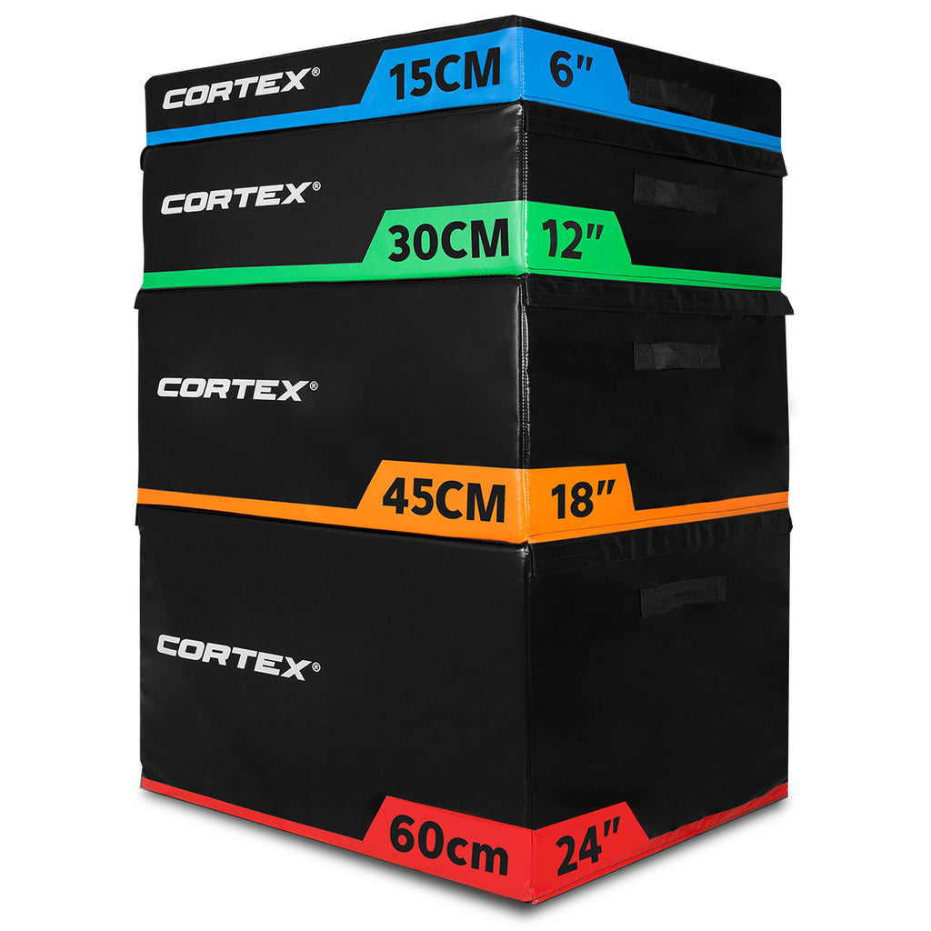 CORTEX Soft Plyo Box Stacking Set (4) – Fitness