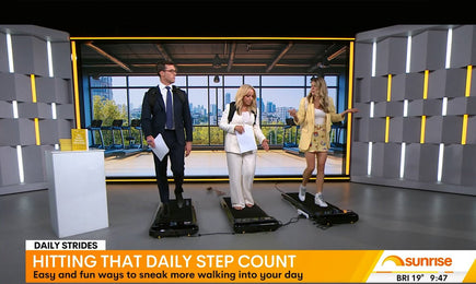Lifespan Fitness WalkingPad M2 Featured on Sunrise