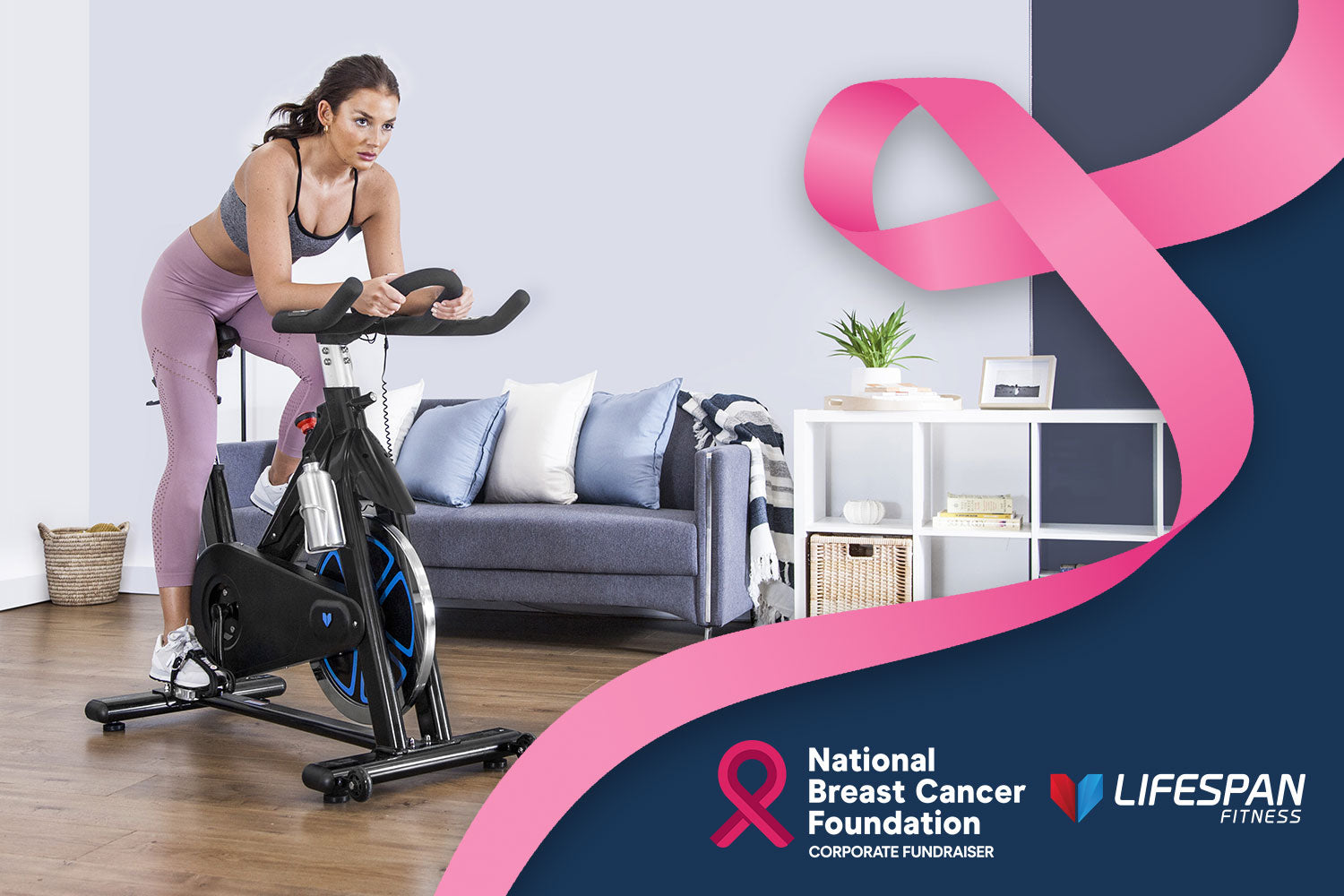 Lifespan Fitness partners with the National Breast Cancer Foundation once again for their 'Step Up to Breast Cancer' challenge