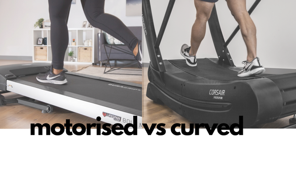 Motorised vs. Curved Treadmills – What you need to know!