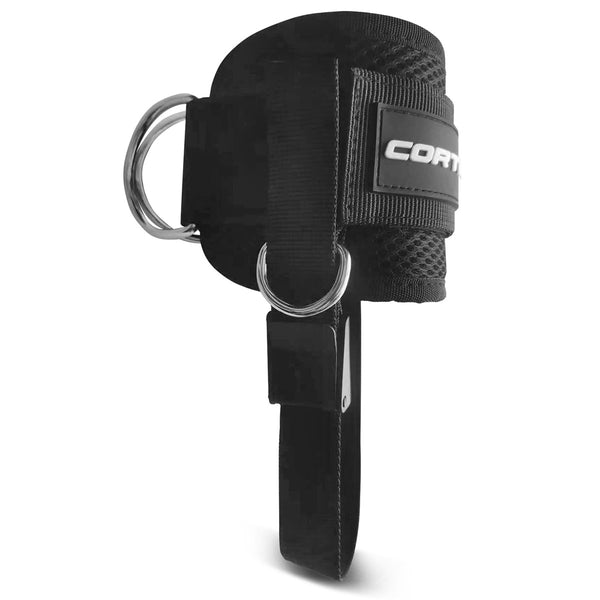 CORTEX Premium 2-Way Ankle Strap Cuff Home Gym Attachment (Pair)