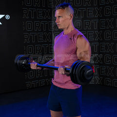 CORTEX Revolock V2 24kg Adjustable Dumbbell + Barbell + Kettlebell All-in-One Set (24kg Single)