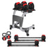 Cortex Revolock V2 48kg Adjustable Dumbbell + Barbell + Kettlebell All-in-One Set with Stand (24kg Pair)