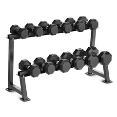 Cortex 270kg Hex Dumbbell Set with Stand 10kg-35kg (6 pairs)