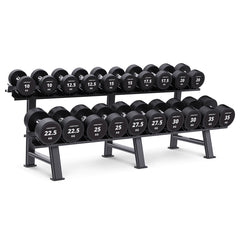Cortex 430kg Pro Dumbbell Set with Stand 10-35kg (10 Pairs)