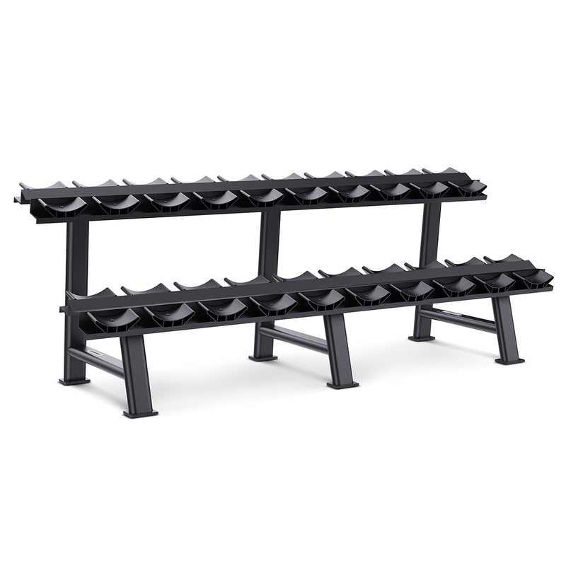 Cortex 430kg Pro Dumbbell Set with Stand 10-35kg (10 Pairs)