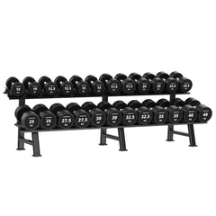 Cortex 575kg Pro Dumbbell Set with Stand 10kg-40kg (12 Pairs)