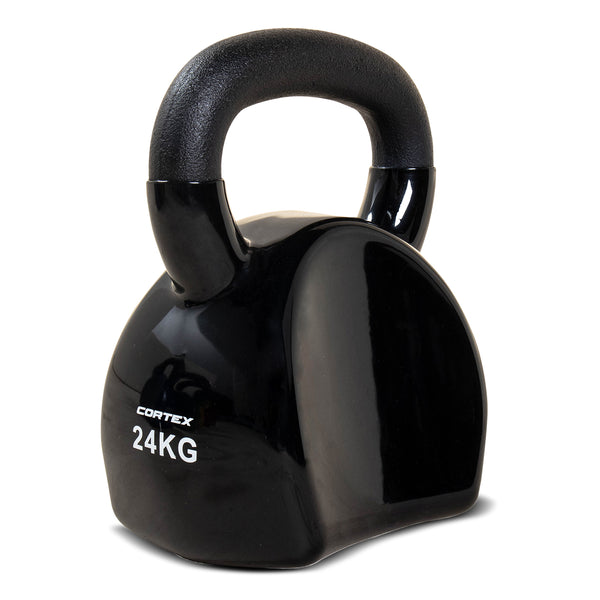 Cortex 24kg BodyCurve Vinyl Coated Kettlebell