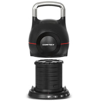 CORTEX 7-in-1 RevoLock Quick Adjust 20kg Kettlebell