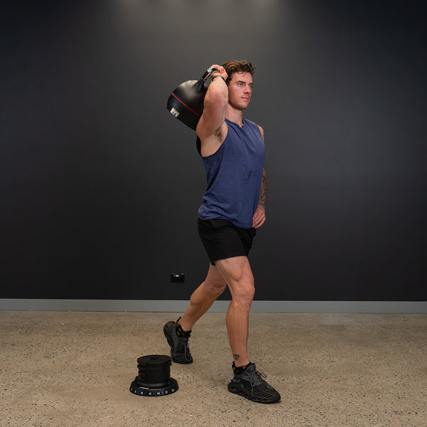 CORTEX 7-in-1 RevoLock Quick Adjust 20kg Kettlebell