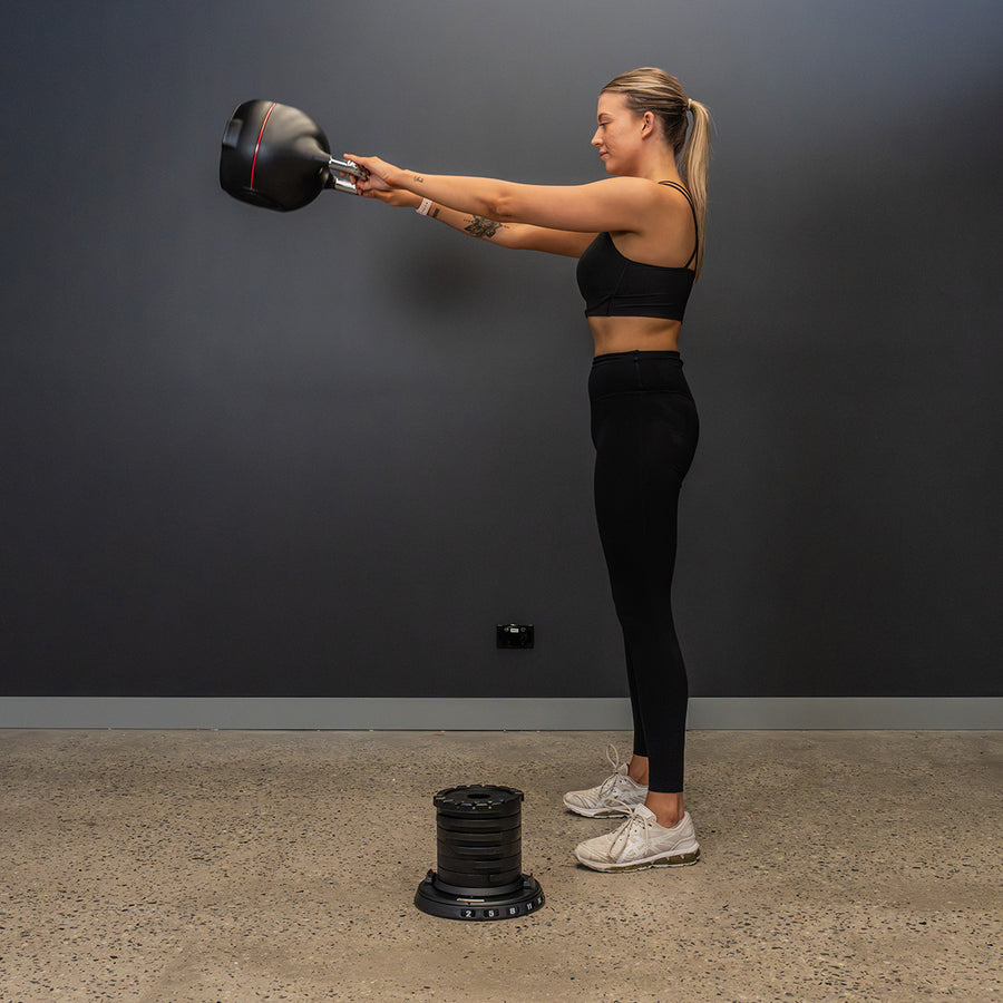 CORTEX 7-in-1 RevoLock Quick Adjust 20kg Kettlebell
