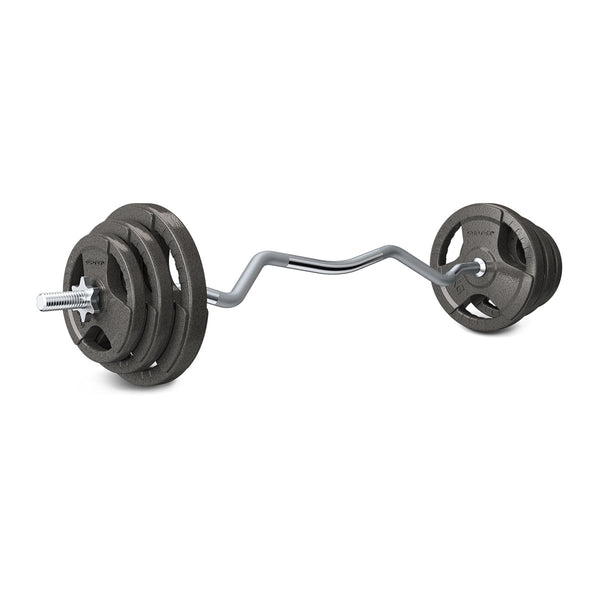 PR-4 Foldable Squat & Power Rack + BN-9 Bench +  90kg Standard Tri-Grip Weight