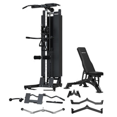 Cortex FT-12 Lat Pulldown and Row Station Set with Pro Attachments