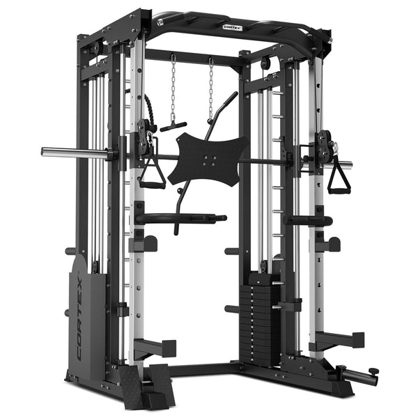 CORTEX SM-25 6-in-1 Power Rack with Smith & Cable Machine (2024 Model)