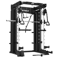 CORTEX SM-26 6-in-1 Power Rack with Dual Stack Smith & Cable Machine with 48kg Revolock V2 Adjustable Dumbbells + 130kg Pro Package