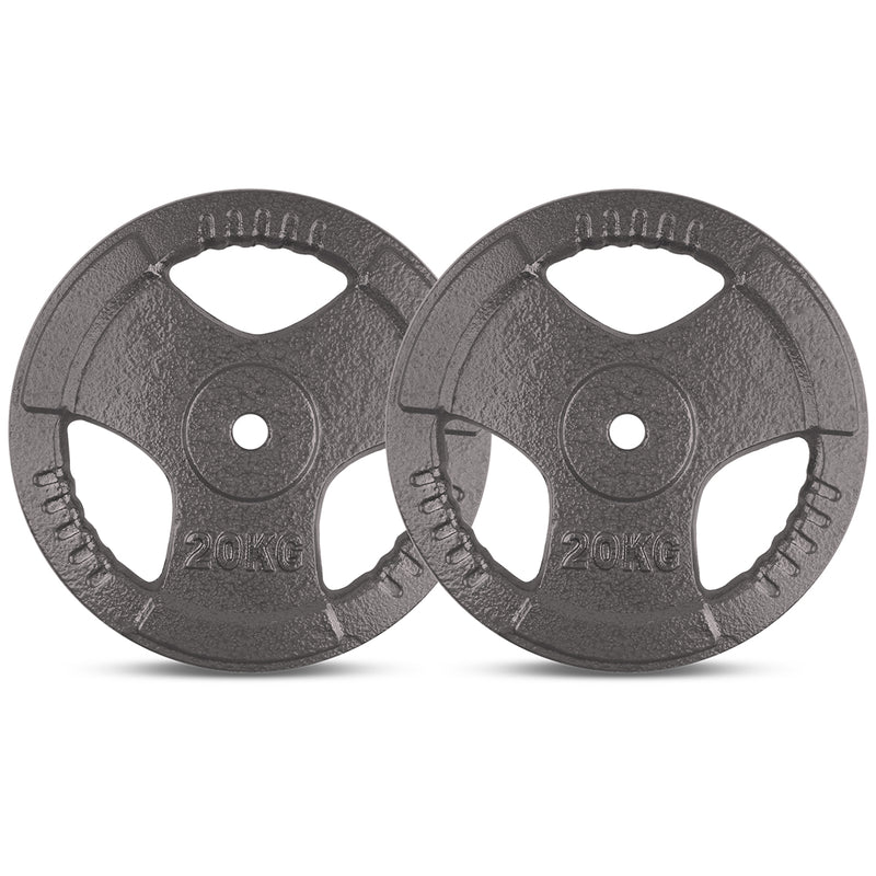 CORTEX 20kg Tri-Grip 27mm Standard Plate (Pair)