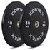 CORTEX 10kg Black Series V3 Bumper Plate (Pair)