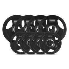 CORTEX 35kg Tri-Grip V2 50mm Olympic Plate Set