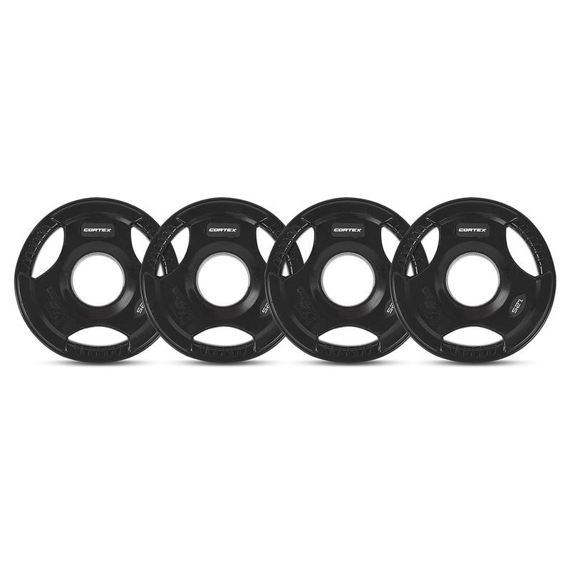 CORTEX 20kg Tri-Grip V2 50mm Olympic Plate Set