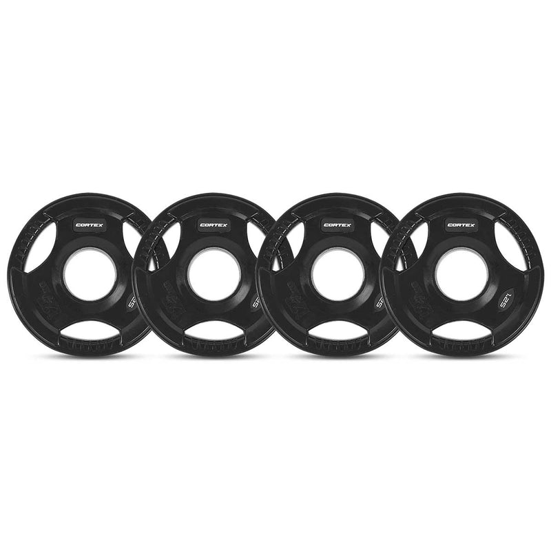 CORTEX 45kg Tri-Grip V2 50mm Olympic Dumbbell Set